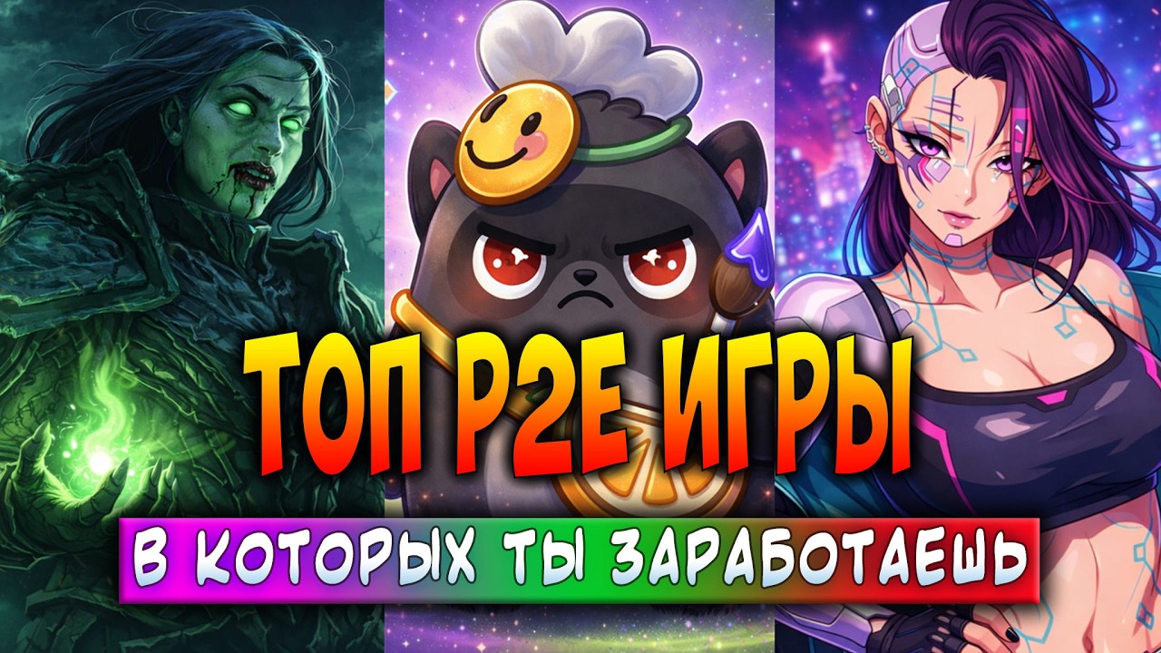 ТОП P2E ИГРЫ В КОТОРЫХ ТЫ ЗАРАБОТАЕШЬ | ЛУЧШИЕ КРИПТО ИГРЫ 2026