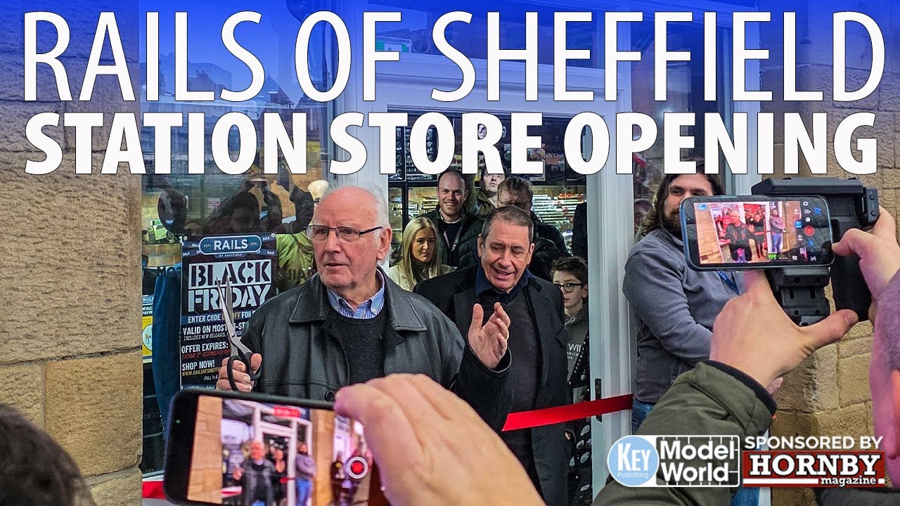 Открытие поезда HM224 Rails of Sheffield