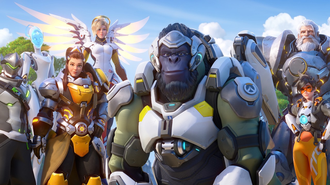 (LIVE OVERWATCH) JETPACK CAT AND ANRAN TIME TRYING THE NEW CHARACTERS