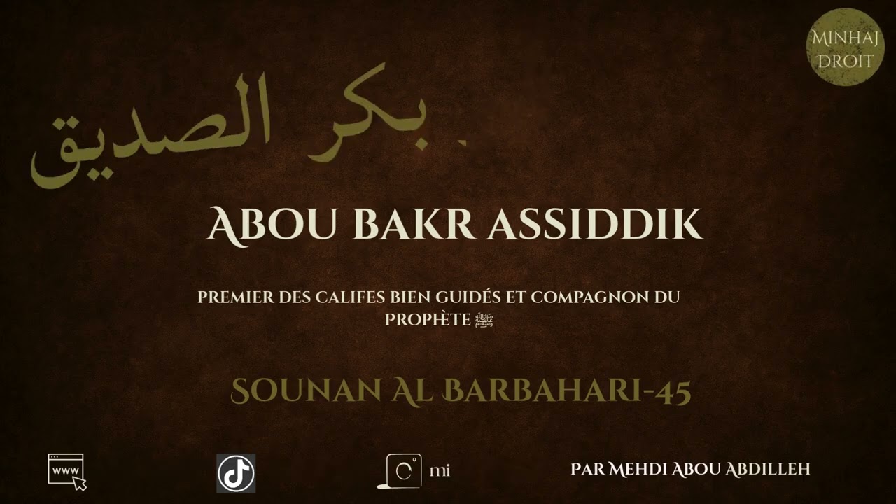 Abous bakr assiddik 