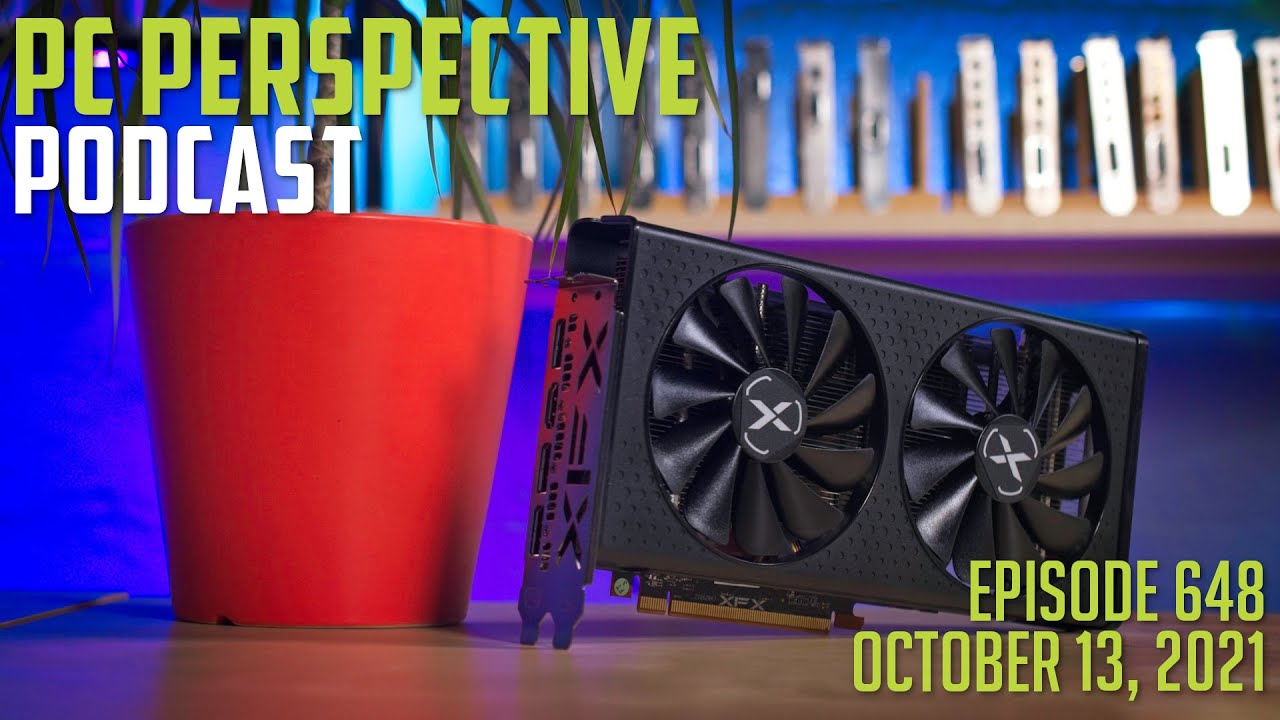 PC Perspective Podcast 648: AMD Radeon RX 6600 Review, Windows 11 Ryzen Problems Persist, and More