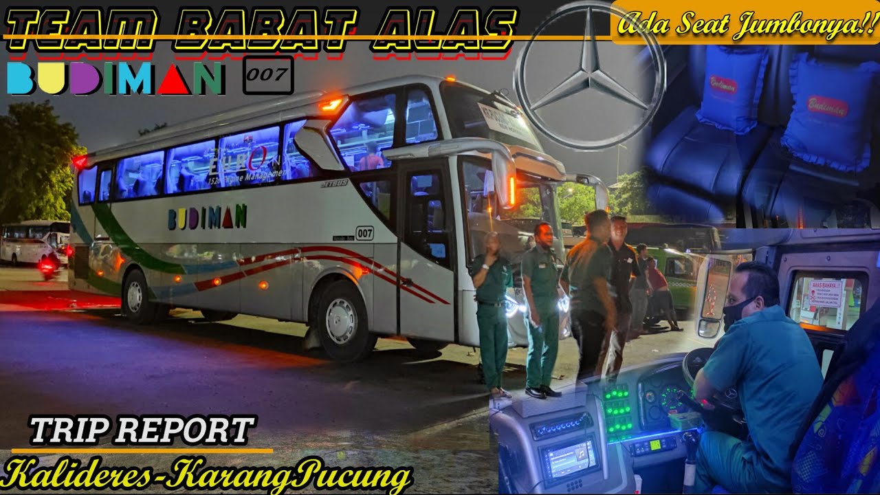 SANG PERINTIS!!! BUDIMAN 007 EXECUTIVE CLASS[Trip Report Naik Bus Budiman Kalideres-Karangpucung