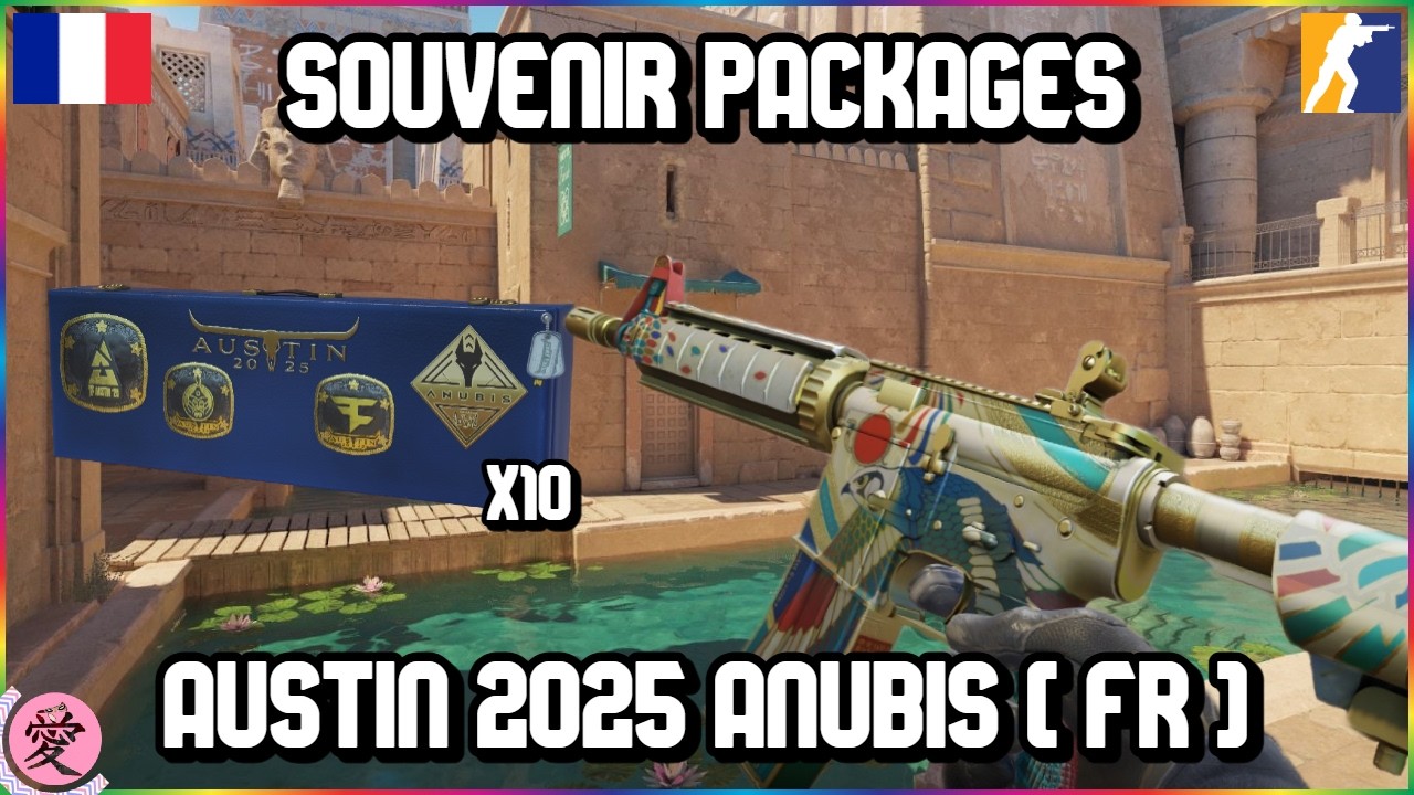 [FR] J'ouvre 10 PAQUETS SOUVENIR (Anubis) du MAJOR AUSTIN 2025 🥖 | PART 3/4 | CS2