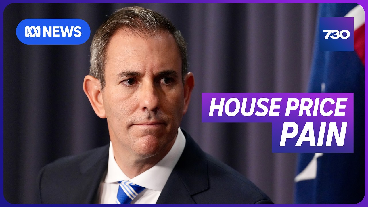 Government says falling house prices are no cause for alarm | 7.30