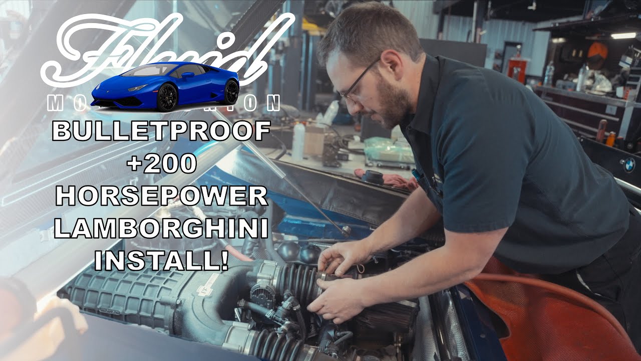 Reliably adding 200 plus Horsepower to a Lamborghini Gallardo with a VF Super Charger