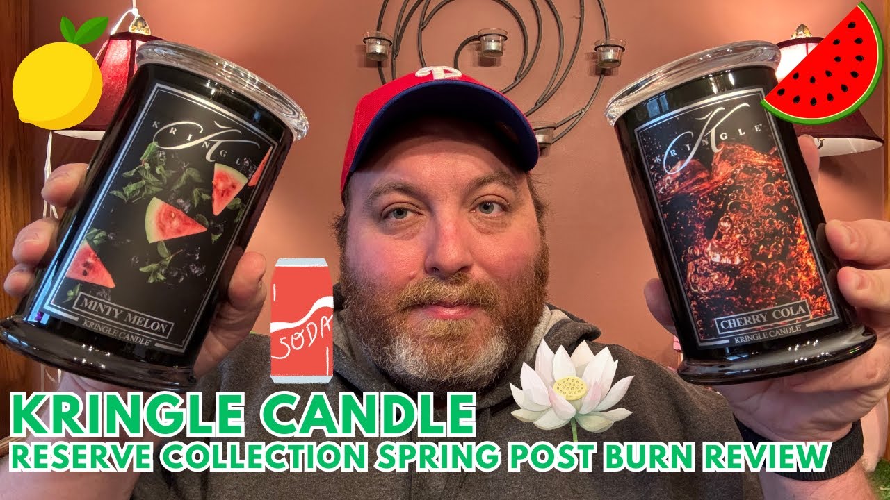 Kringle Candle Reserve Fresh Collection Post Burn Review + 19 NEW 3 Wick Candles