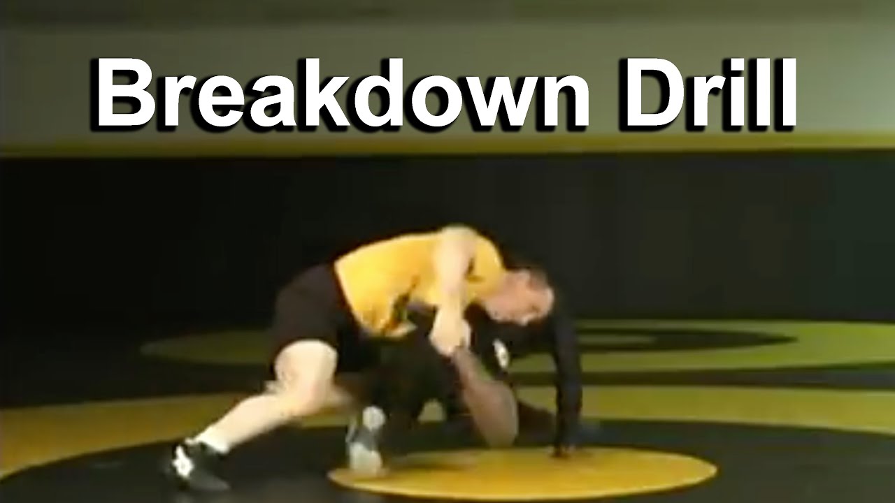 Breakdown Drill - Cary Kolat Wrestling Moves