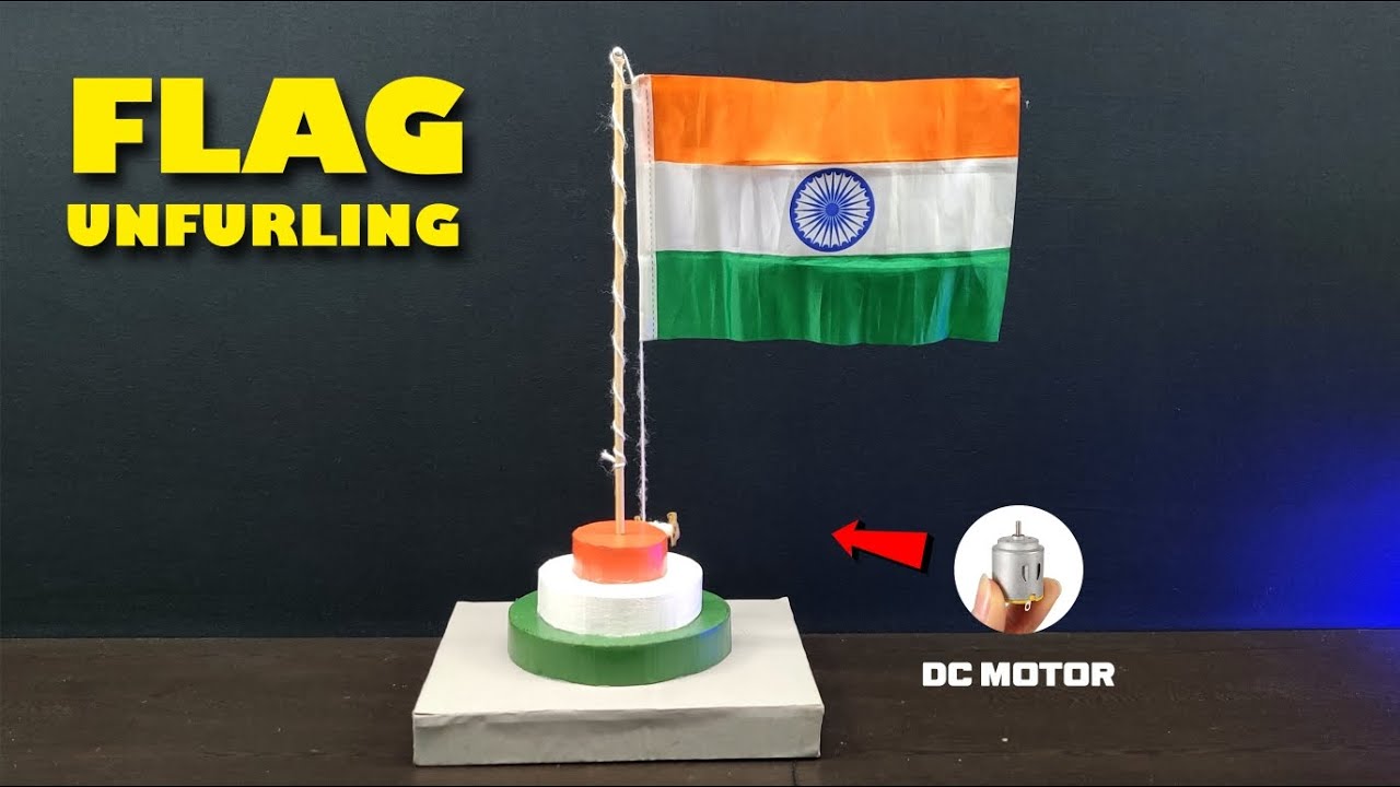 Flag Unfurling Working Model|| 26 January|| Happy Republic Day|| Republic day Projects #flaghoisting