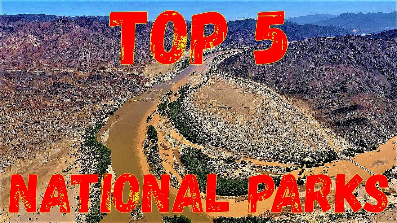 Top 5 National Parks of the Republic of Namibia in southern Africa