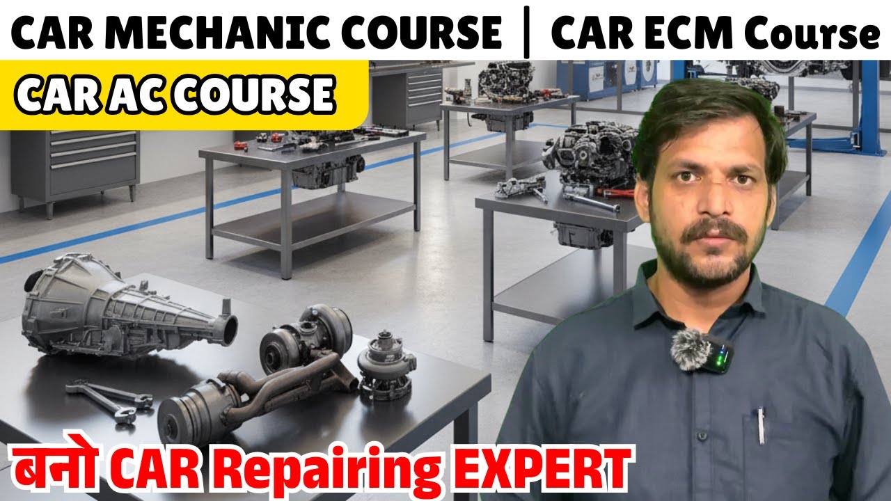 Join our Car Mechanic Course | Best Car Repairing Institute A2Z Technical Lucknow