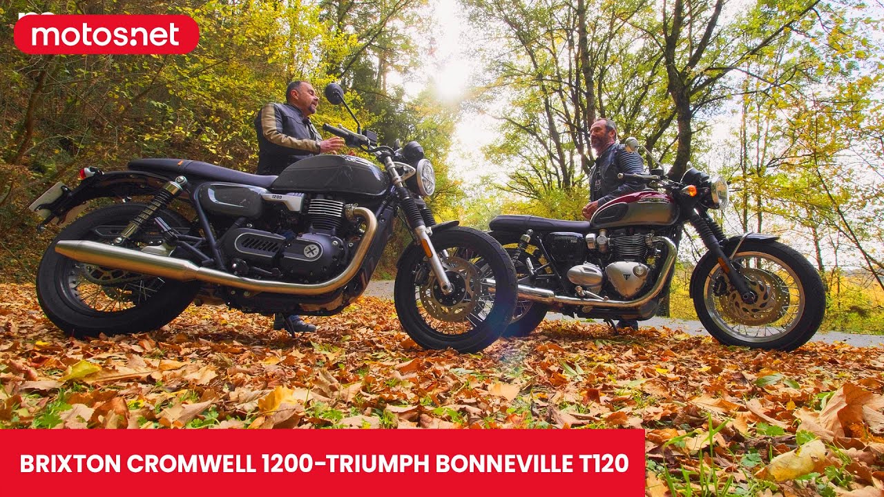 👔 Neoclásicas con estilo | Brixton Cromwell 1200 vs Triumph T120 2022 / 4K / Comparativa / motos.net