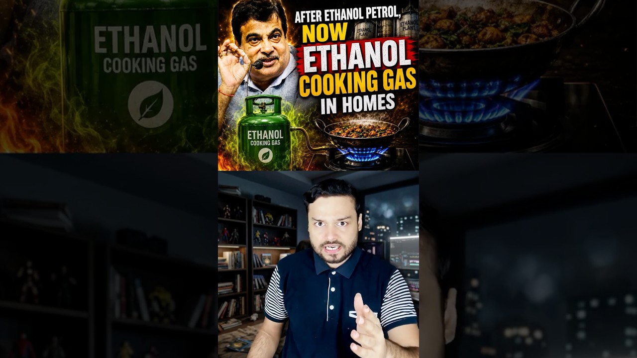 After DIRTY Petrol, NOW 'Ethanol COOKING GAS' Introduced in India #shorts