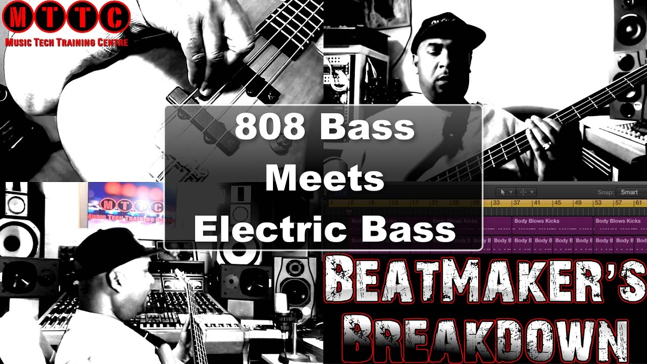 808 Bass | Meets | Electric Bass | in | Logic Pro X | - BeatMakers Breakdown