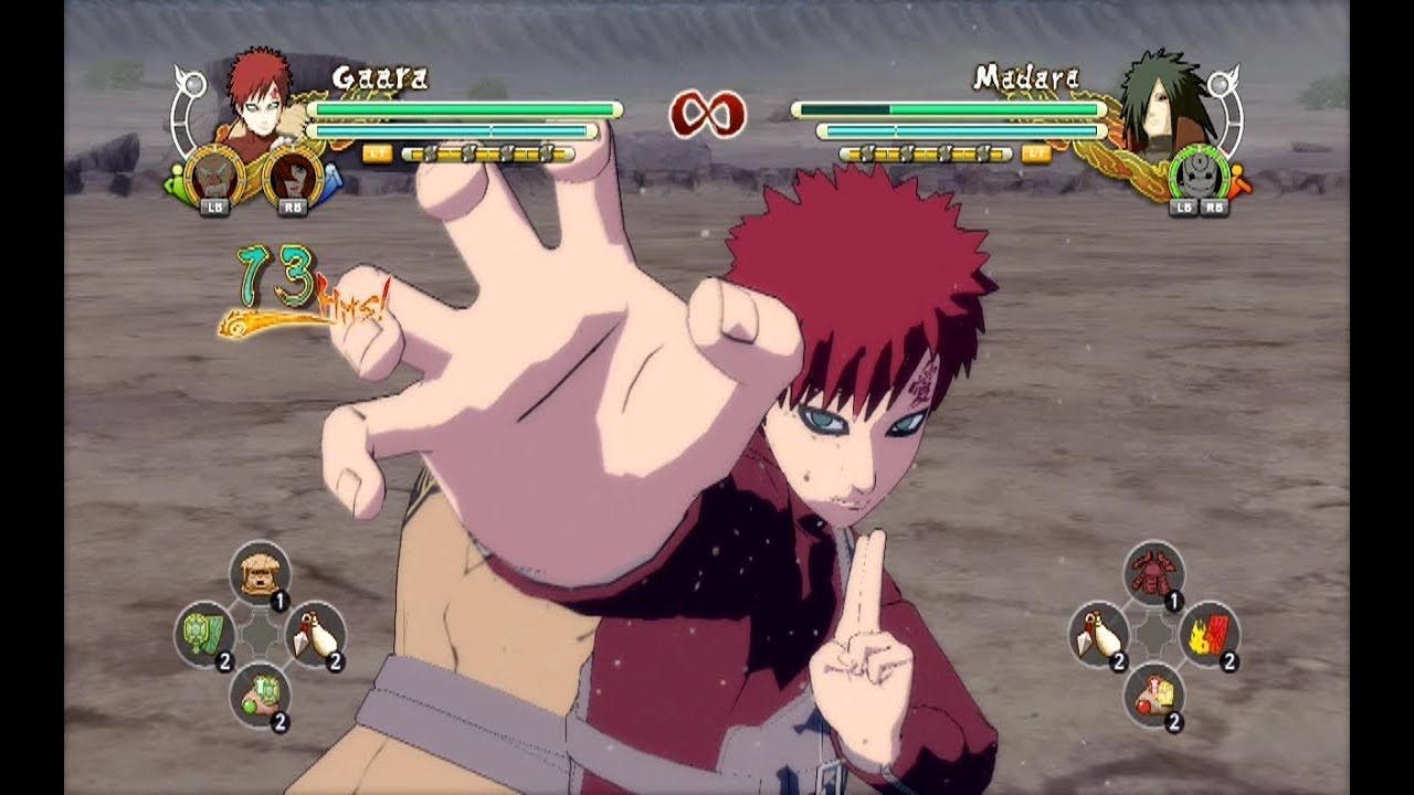 Gaara Ultimate Jutsu Evolution 1080p