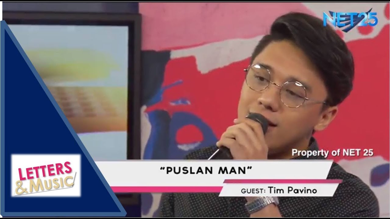 TIM PAVINO - PUSLAN MAN (NET25 LETTERS AND MUSIC)