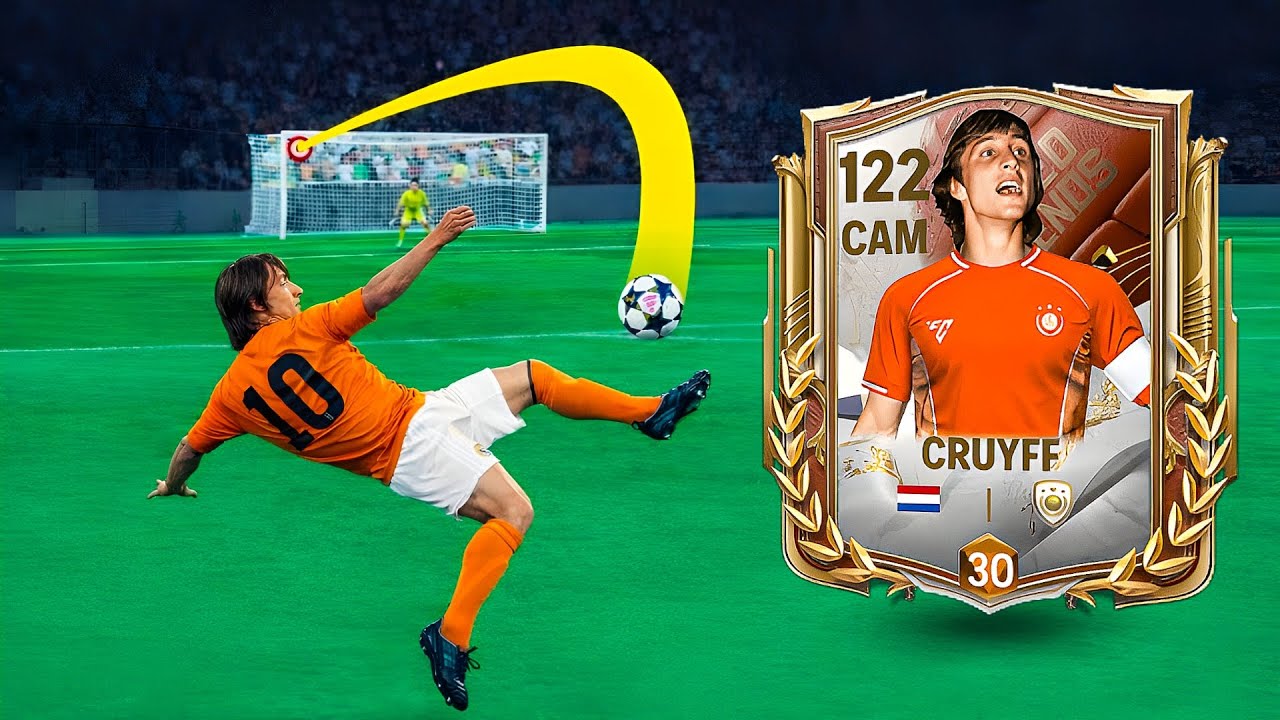 Кройф — это ЧИСТАЯ МЕТА в FC Mobile! 😳🔥