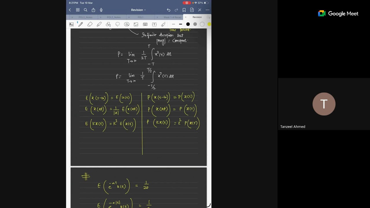 Revision session - 2