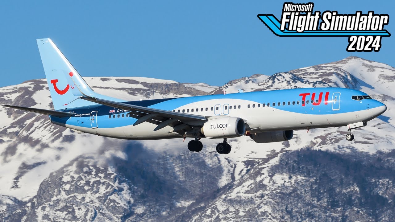 Brussels - Innsbruck ✈️ PMDG 737-800 🔵 Microsoft Flight Sim 2024