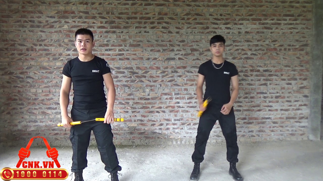 Mr. Huy Côn [Video 10] Tập những kỹ thuật chuyền côn nhị khúc bài bản