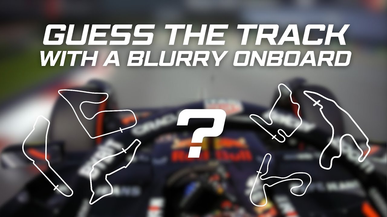 Guess the 2025 F1 Tracks with a Blurry Onboard | F1 Quiz