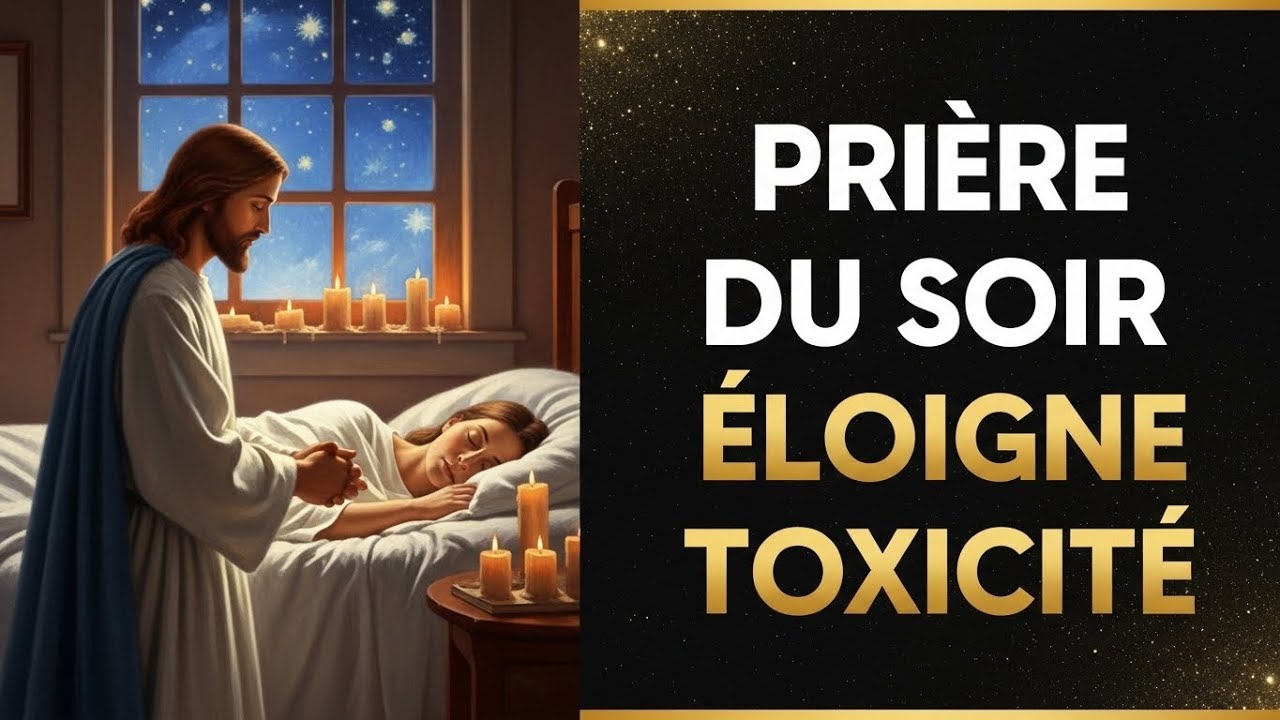 Éloigne les personnes toxiques de ta vie | Prière du soir
