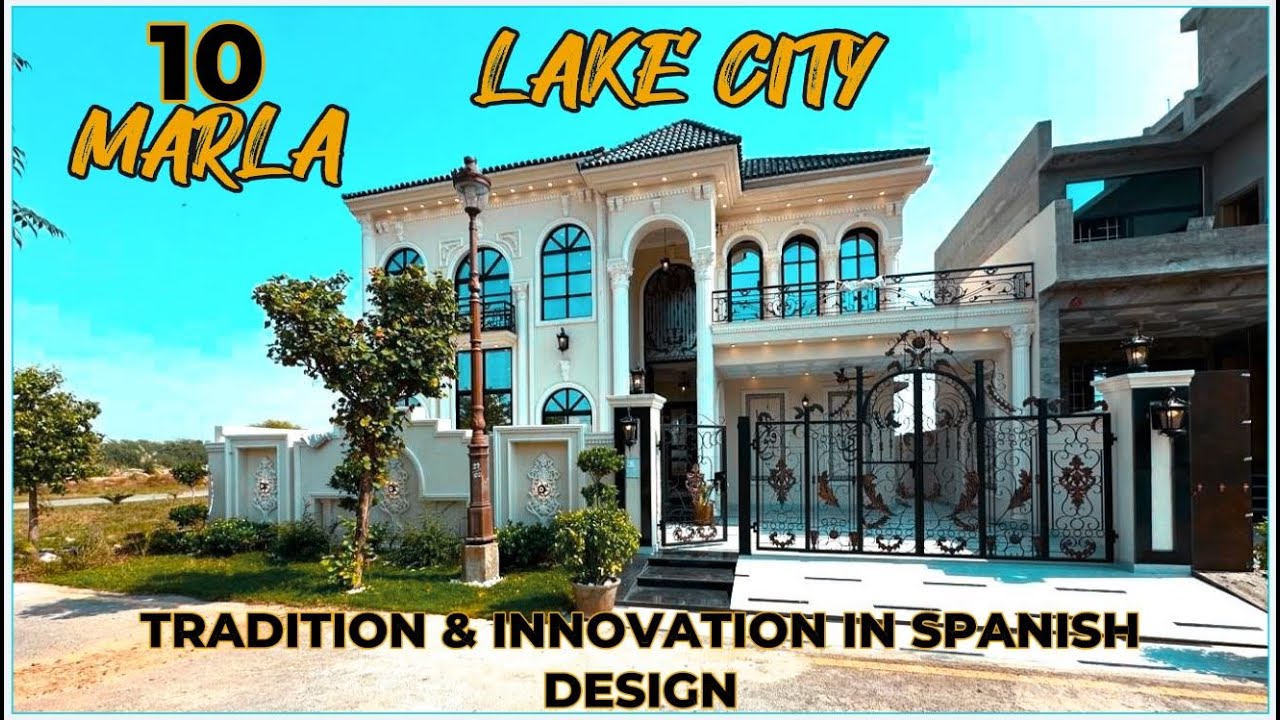 10 Marla House for Sale in Lake City | Tradition & Innovation in Spanish Fashion | Lake City M2-A
