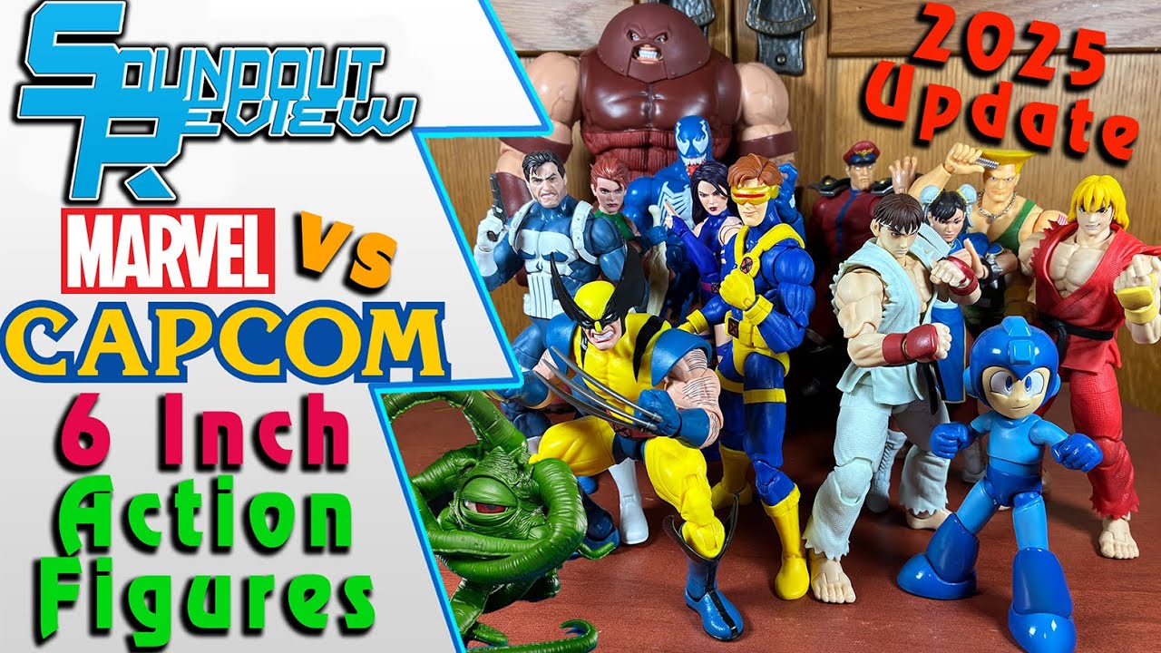 UPDATE! Marvel VS Capcom Rosters in 1:12 Scale Action Figures (Legends, Jada, Storm) [Soundout12]