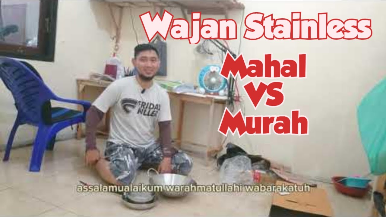 WAJAN SEHAT DARI STAINLESS STEEL