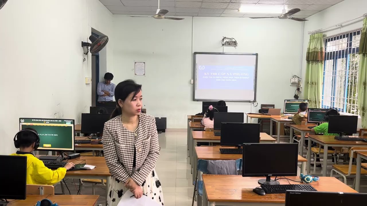 CAMERA KỲ THI TIẾNG ANH TRÊN INTERNET (IOE) CẤP XÃ/PHƯỜNG NĂM HỌC 2025 - 2026 khối 3 -TH Vĩnh Hòa 1