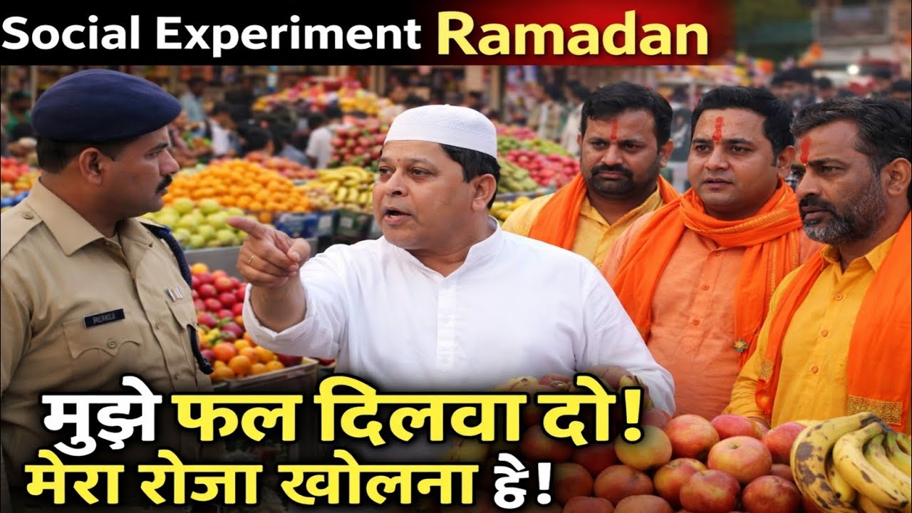 Social Experiment Ramadan | Social Experiment in India | Social Experiment Hindu Muslim