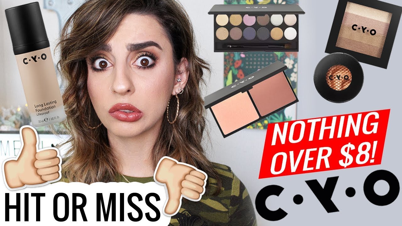Full Face Using CYO Makeup! New Drugstore Brand!