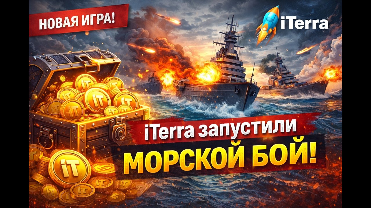 🚨 iTerra запустили новую игру &mdash; МОРСКОЙ БОЙ!