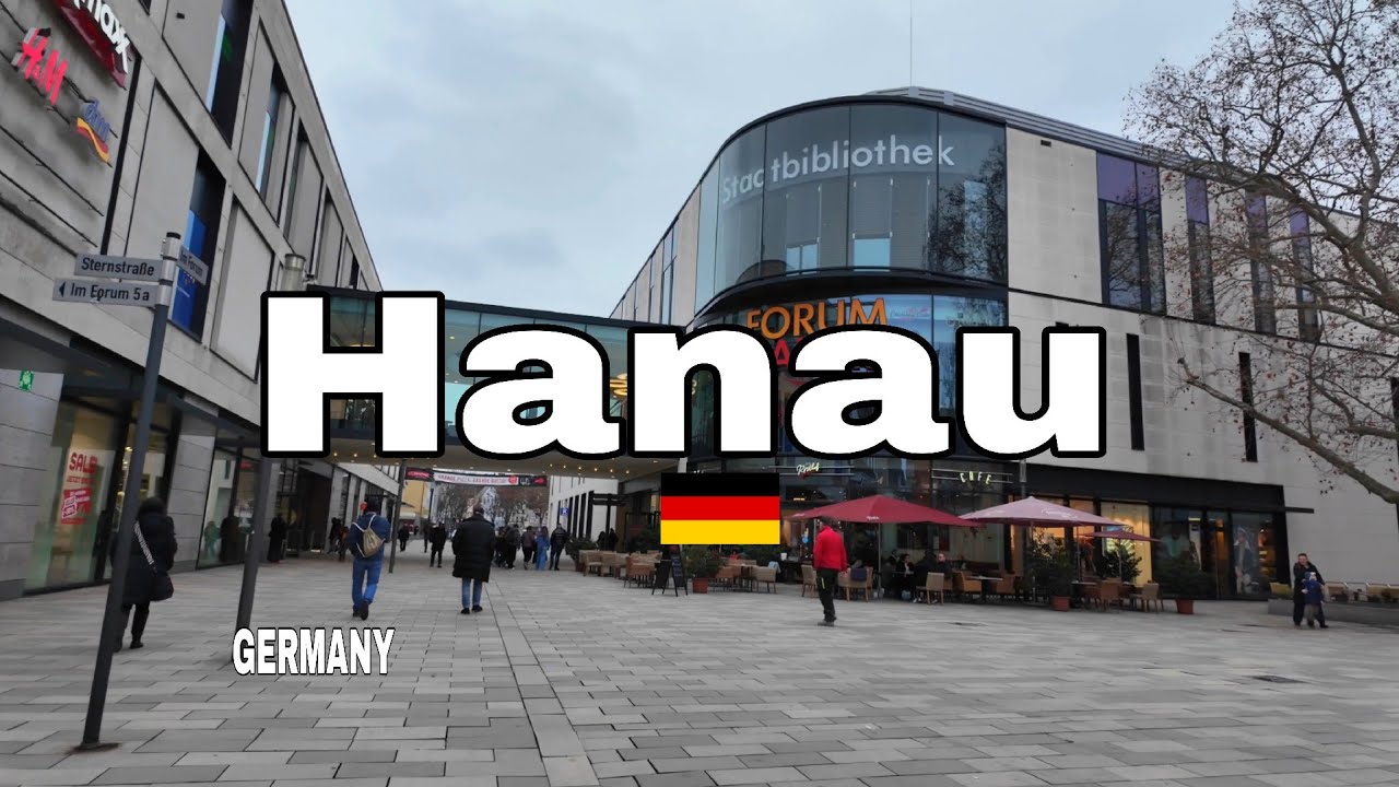 Hanau Germany Walking Tour | Exploring the Birthplace of the Brothers Grimm | 4K 60fps