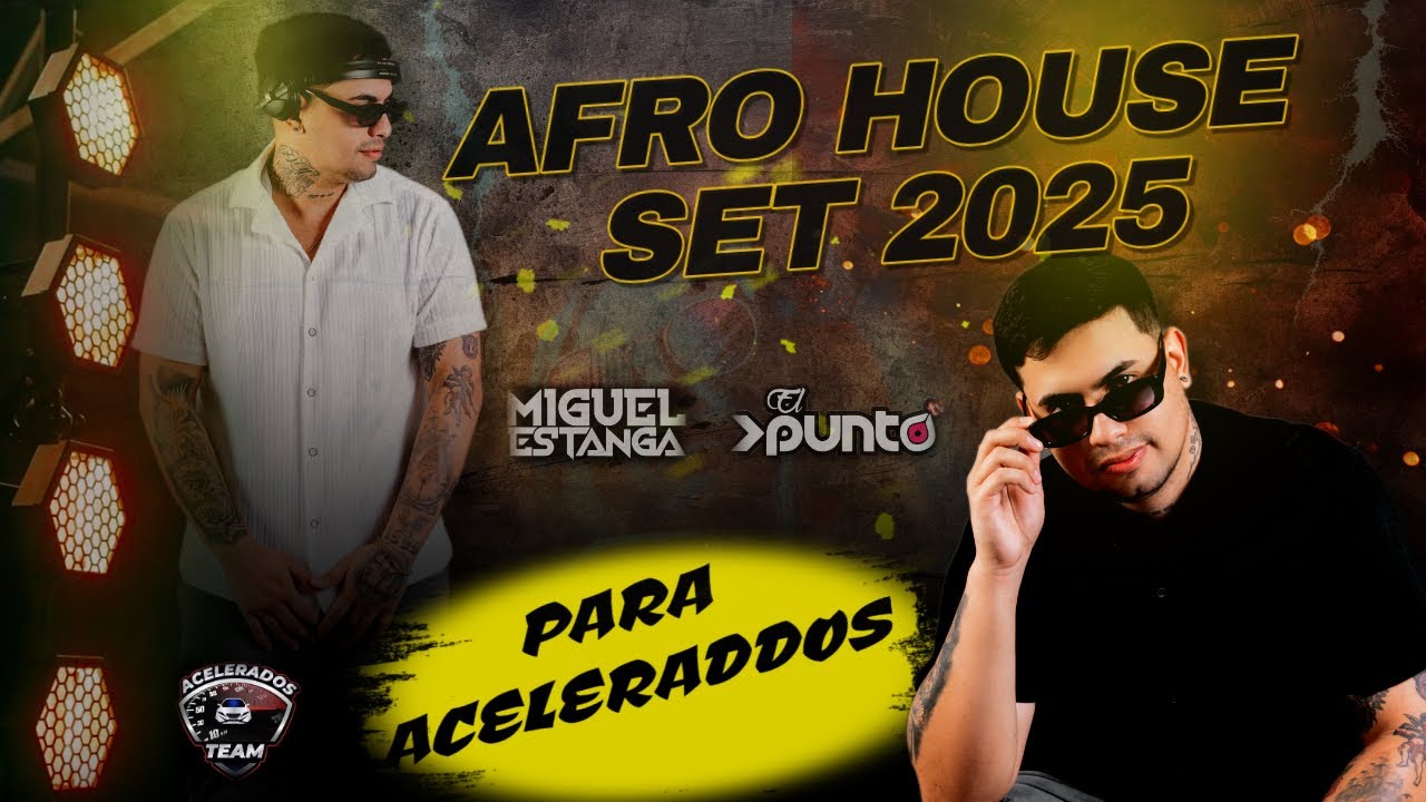 Set AFRO HOUSE 2025 / mezclas criminales / VENEZUELA / EN VELOCIDAD