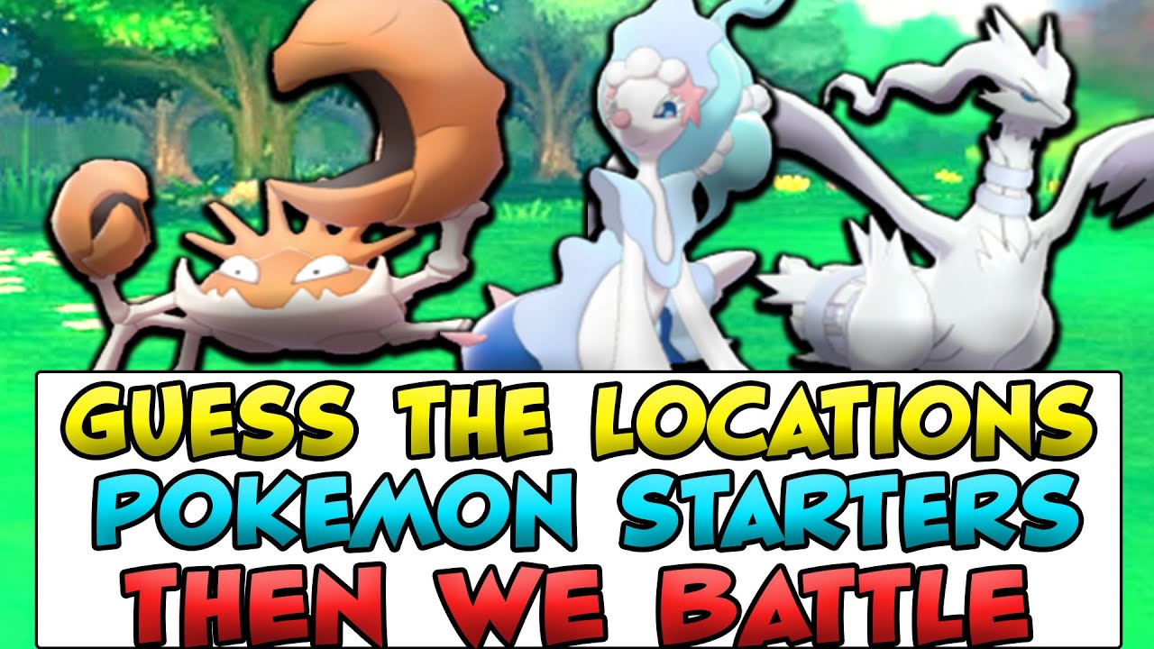 Guess the Catching Locations of Pokémon Then We Battle!