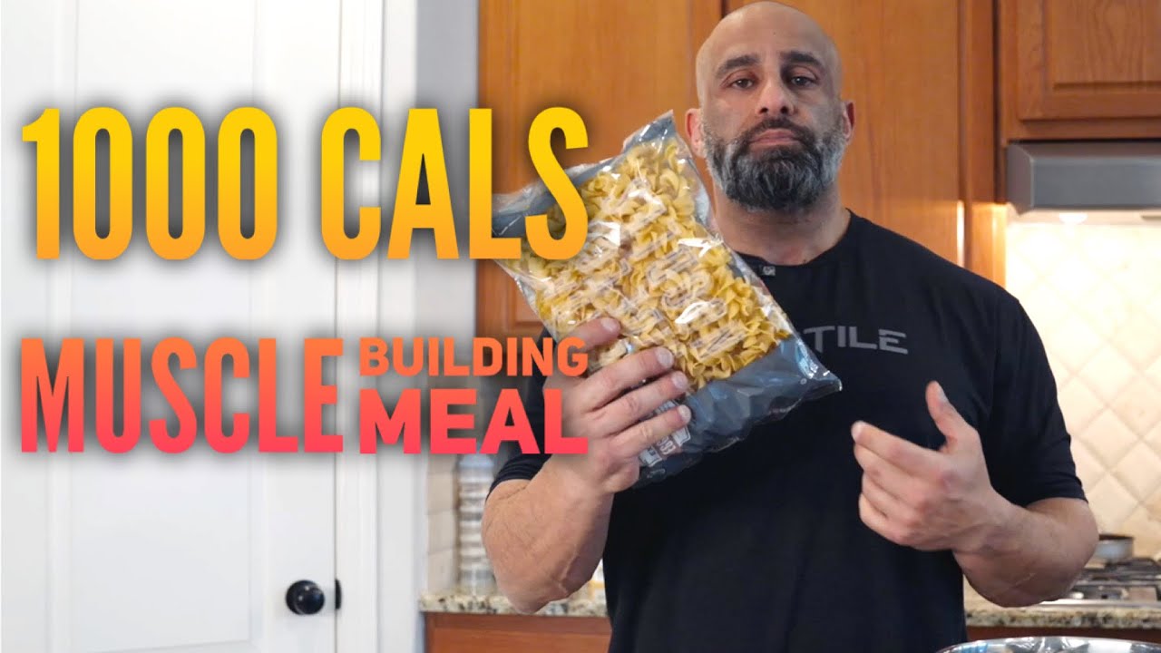 1000 CALORIE MEALS TO GET HUGE! | Fouad Abiad's Muscle Building Meals