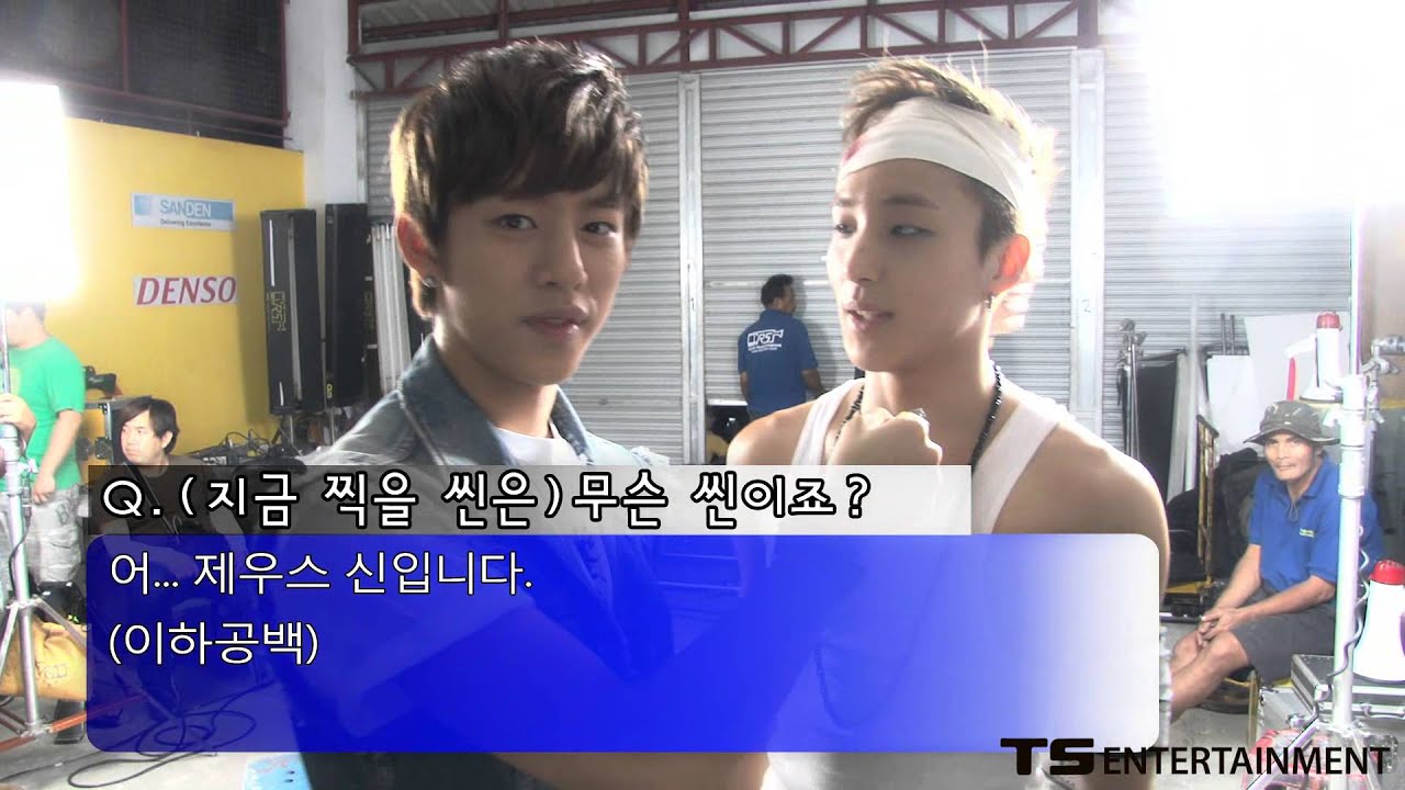 B.A.P - ONE SHOT M/V making film (in Manila, Philippines)