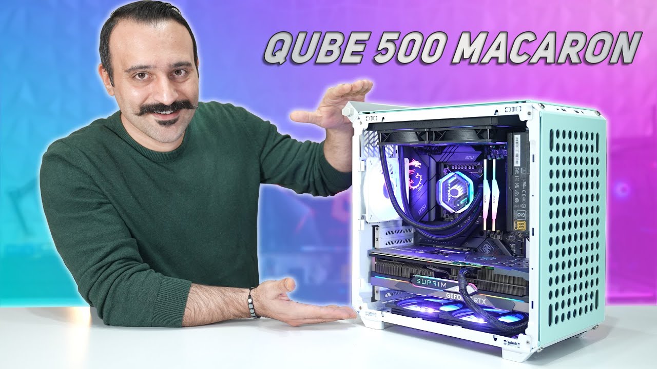 FULL MODÜLER BİLGİSAYAR KASASI! Cooler Master QUBE 500 Macaron