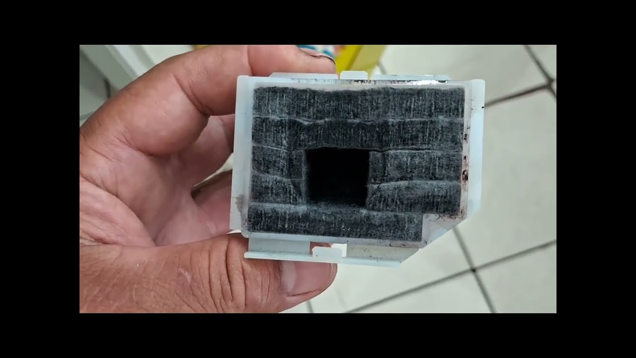 Almofada de tintas EPSON L3150 está no final, parou de funcionar.