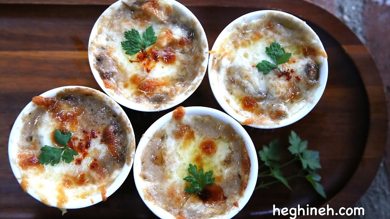 Սնկով Ժուլյեն - Mushroom Julienne Recipe - Հեղինե - Heghineh Cooking Show in Armenian