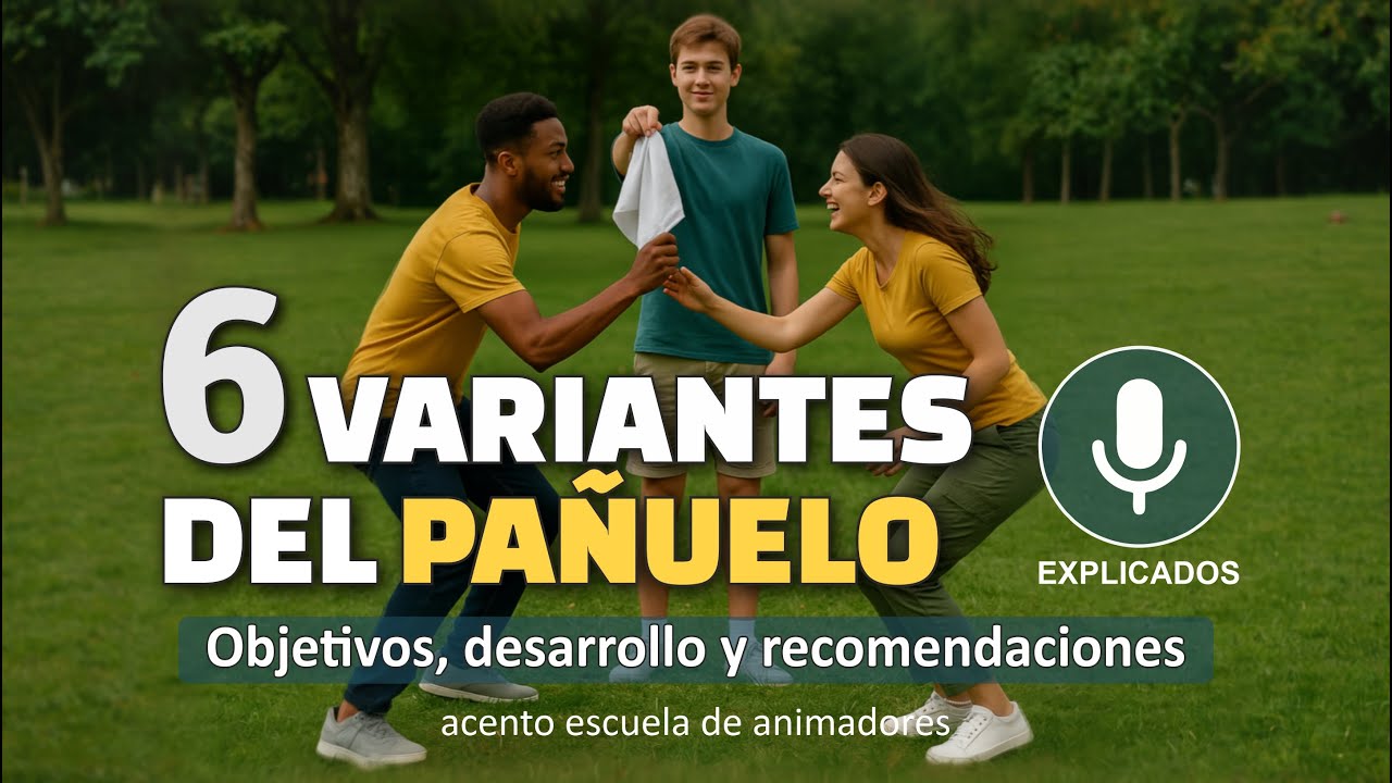 6 VARIANTES del JUEGO el PAÑUELO explicadas. Agilidad y trabajo en equipo
