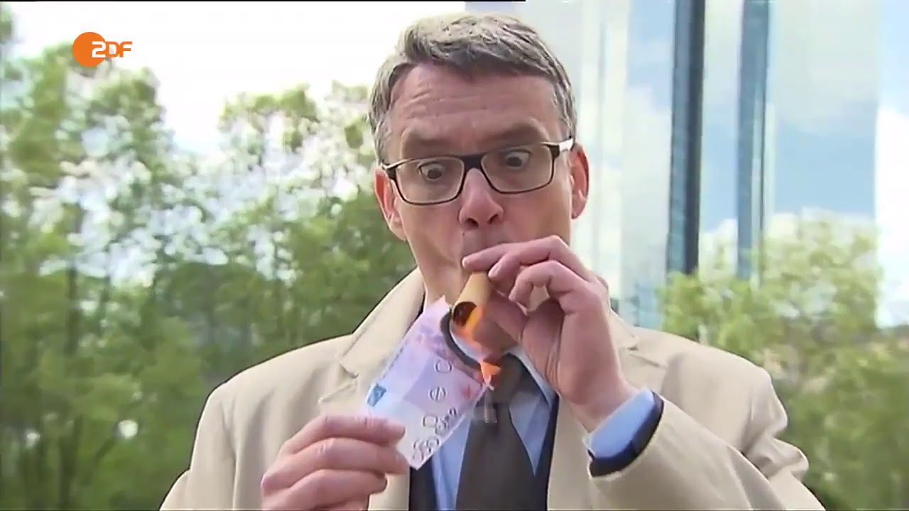 ZDF Heute-Show macht sich über Abschaffung vom Bargeld lustig - Ralf Kabelka - 20.5.2016