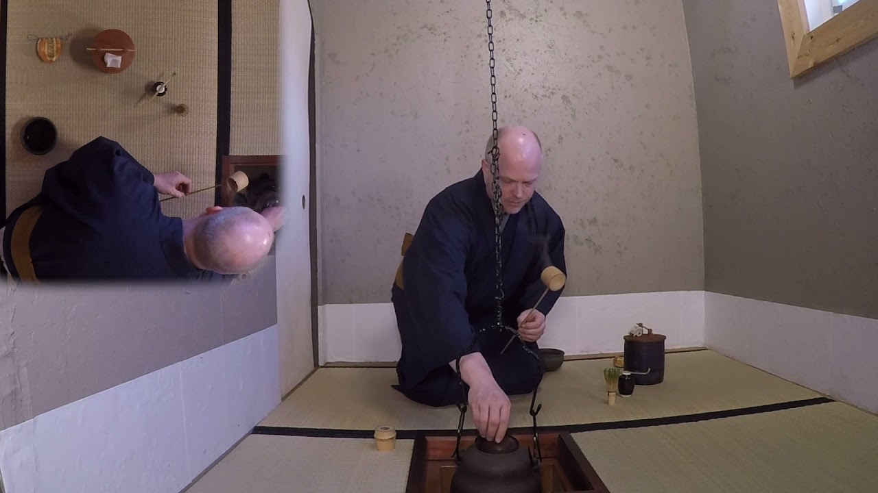 Urasenke Chaku Kazari, Ro (裏千家 の 茶杓荘 炉)