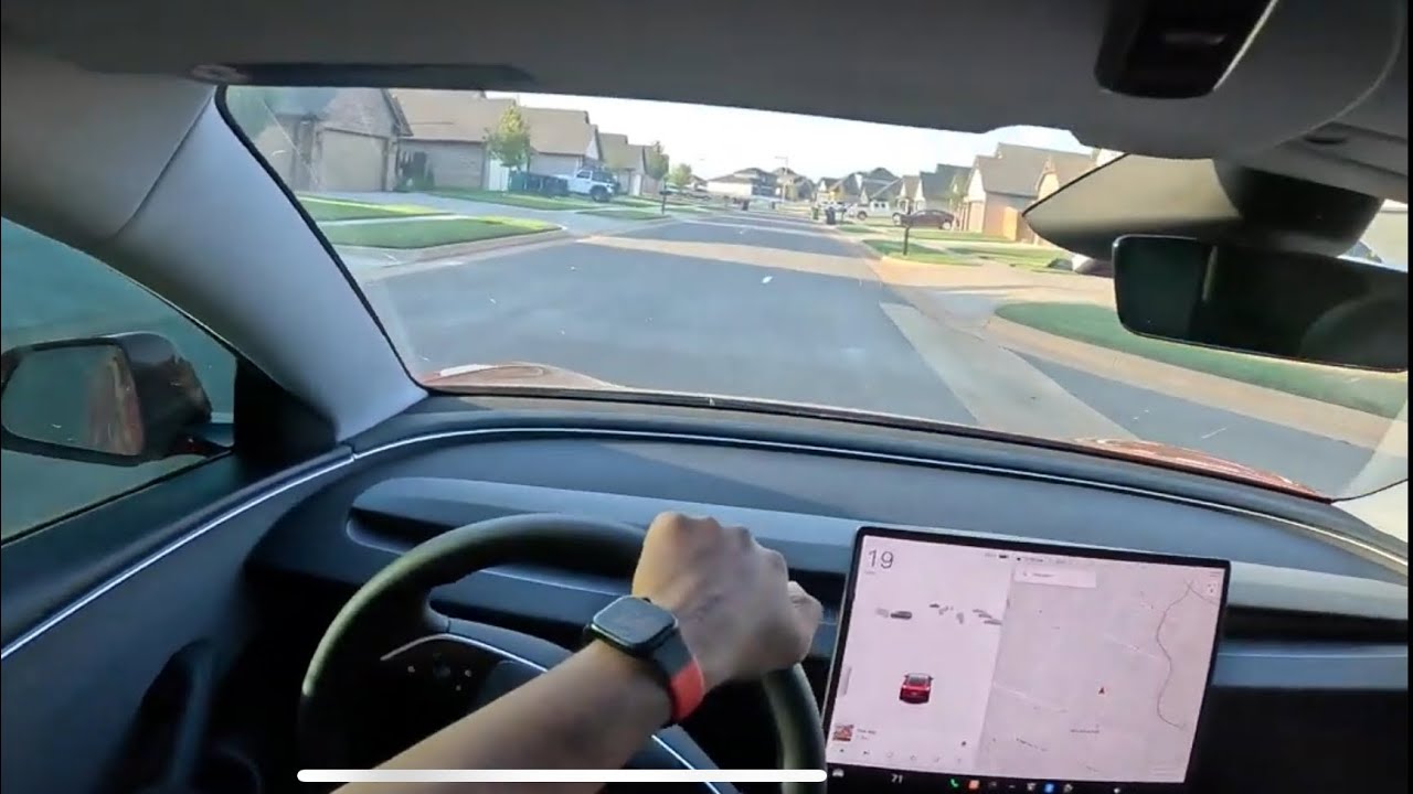 2024 Tesla Model 3 LR RWD POV drive to Smoothie King