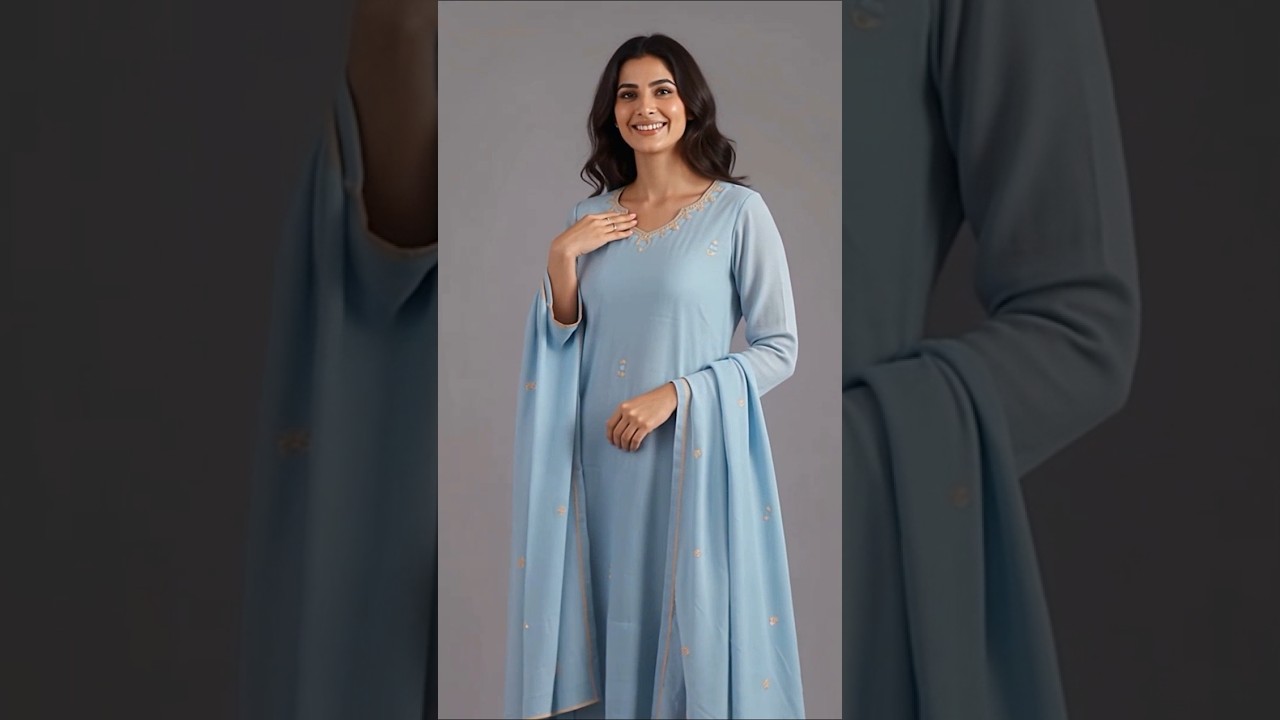 Effortless elegance in every thread ✨ #minimalfashion #ethnicchic #kurtilove