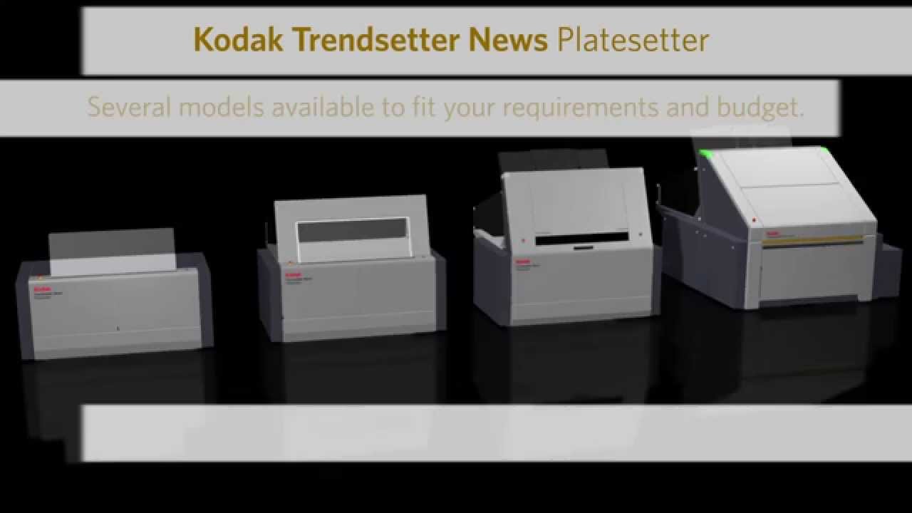 KODAK TRENDSETTER NEWS Platesetter Demo