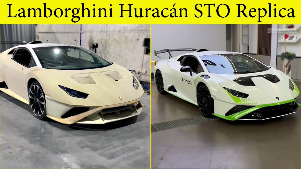 Transformacja Lamborghini z 60 000 $ na 350 000 $ - Pełny Proces | Replika Superauta