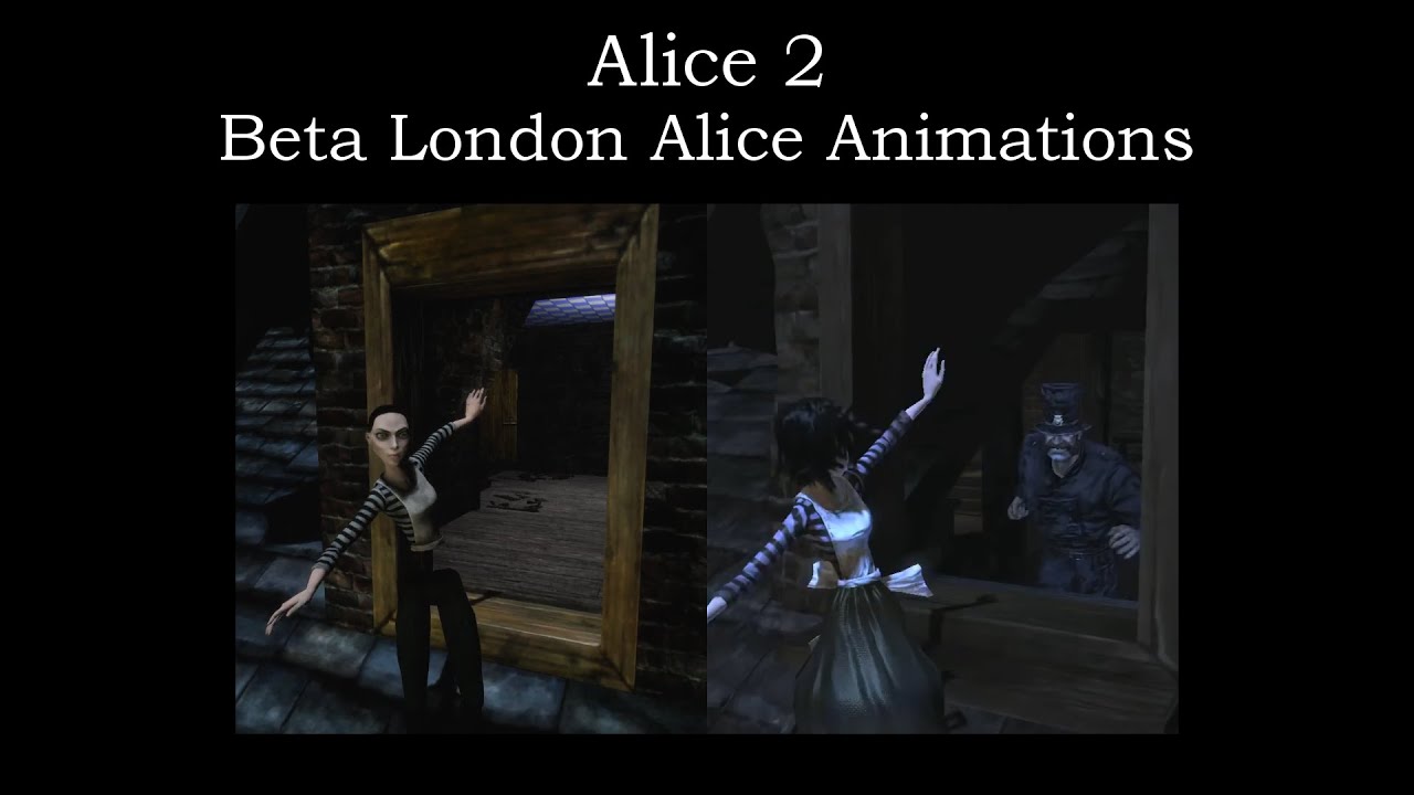 Alice 2 Beta Animations - London Alice