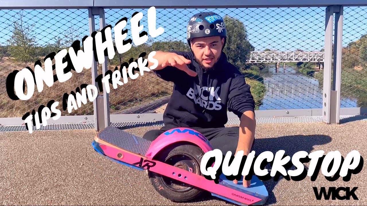 OneWheel Tips n Tricks: Quick Stop 💨💨💨