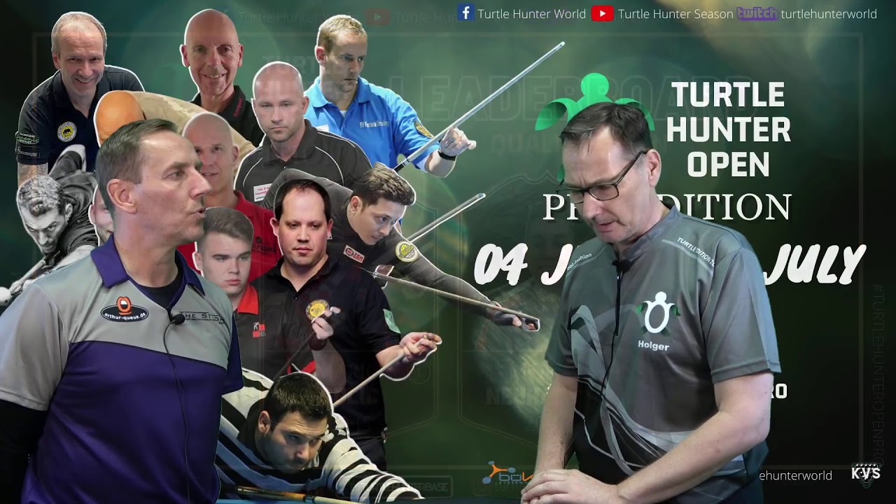 TURTLE HUNTER OPEN PRO - Match 18 - Christian Reimering VS Holger Vier 25 GW